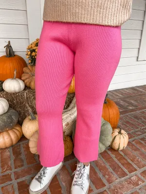 Cozy At It's Finest  Knit Pants