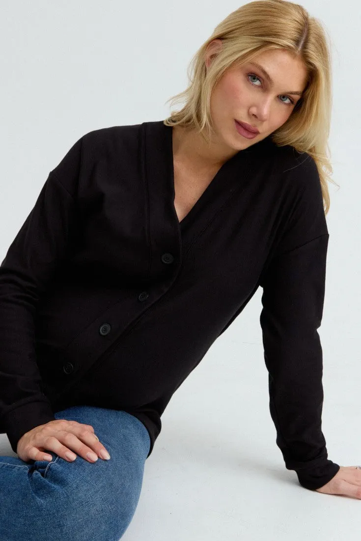 Cozy Fleece Relaxed Cardi