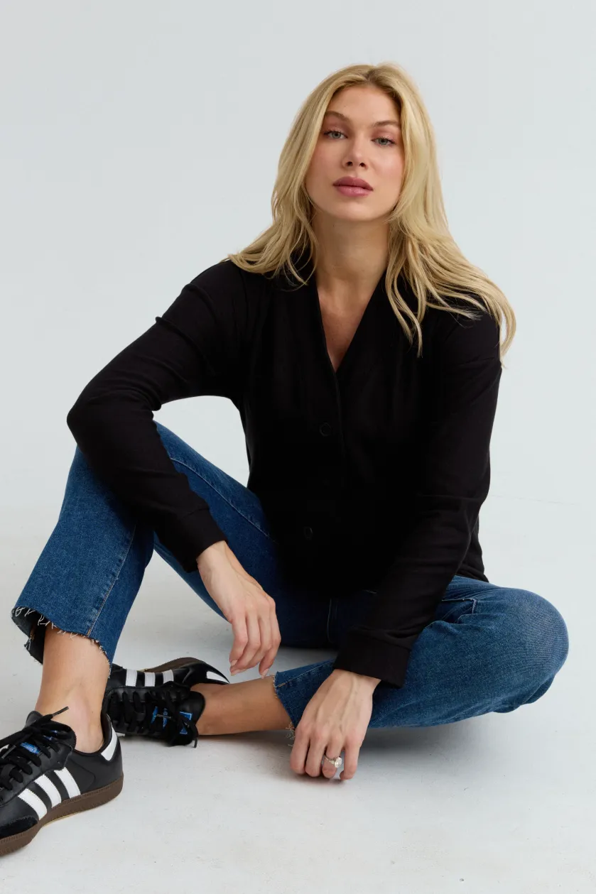 Cozy Fleece Relaxed Cardi