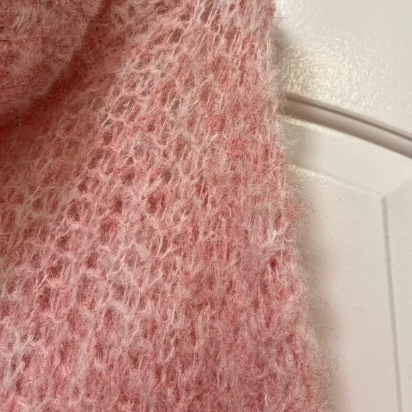 Cozy Pink Knit Sweater