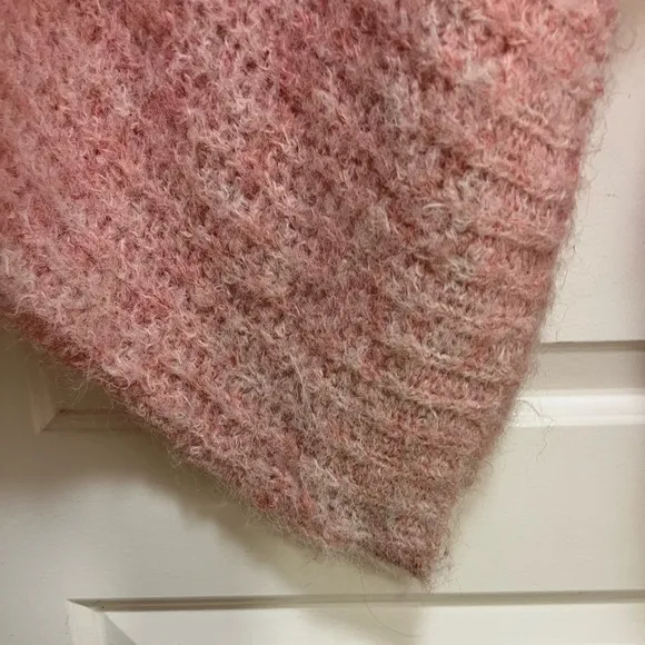 Cozy Pink Knit Sweater