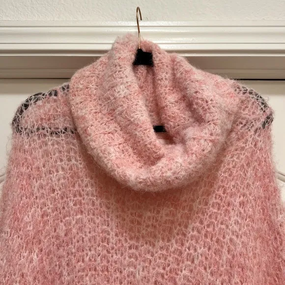 Cozy Pink Knit Sweater