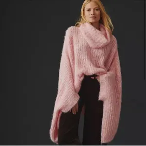 Cozy Pink Knit Sweater