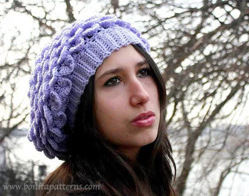 Crocodile Slouchy Beret
