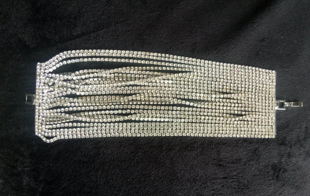 Crystal Multi-Layered Bracelet