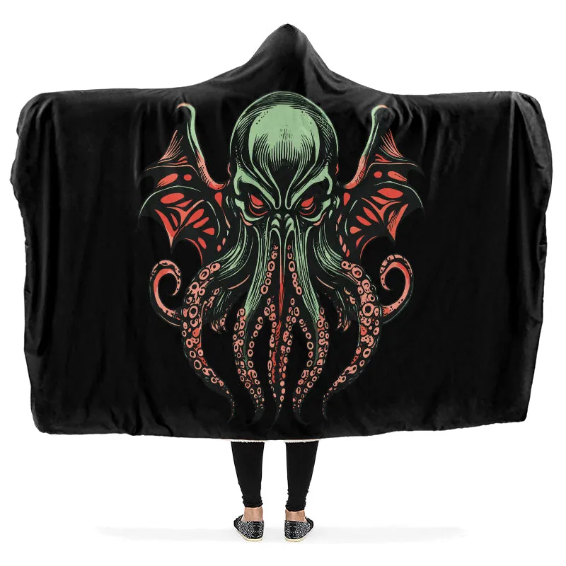 Cthulhu Hooded Blankets