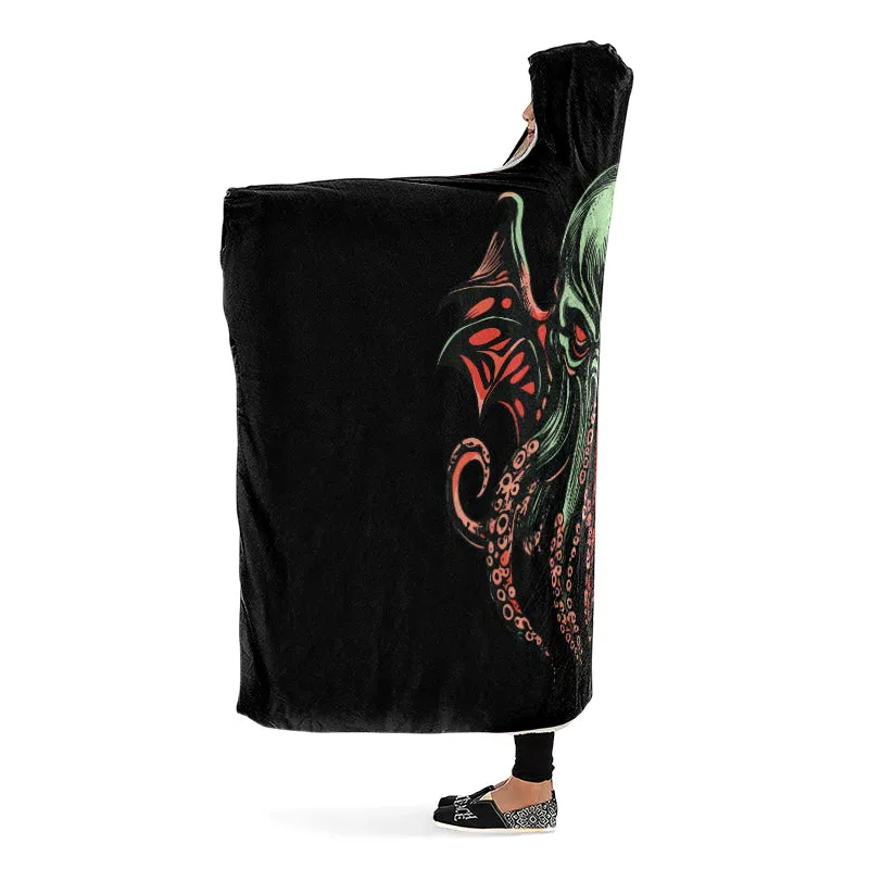 Cthulhu Hooded Blankets