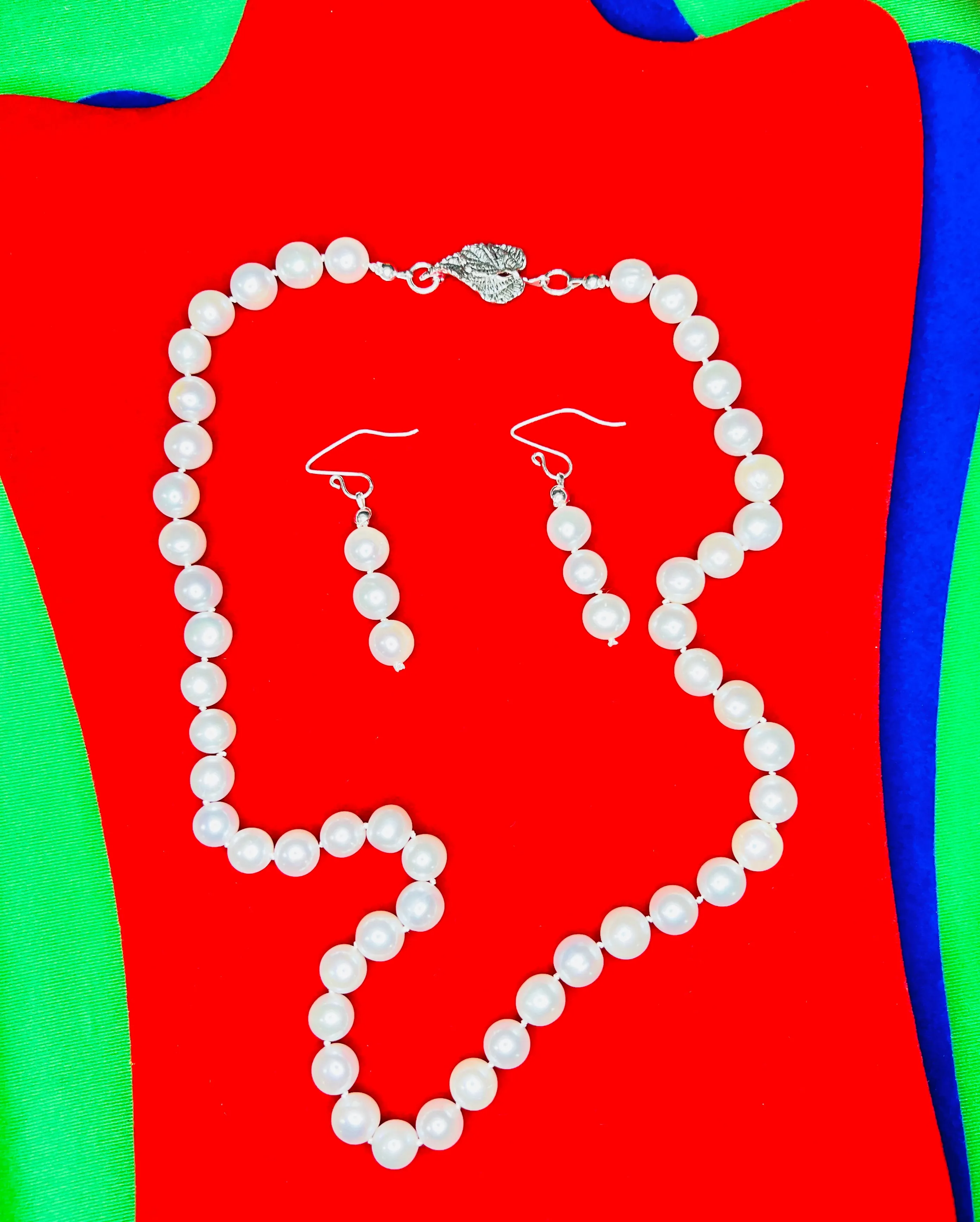 Cultured Pearl Necklace Set