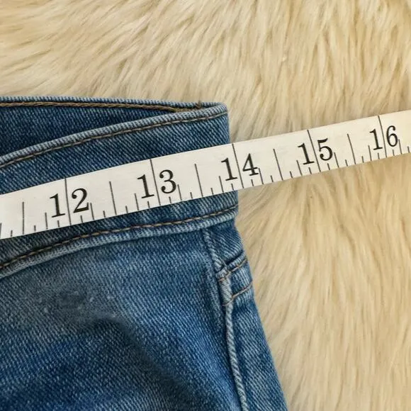 Current/Elliott The Slouchy Skinny Sierra Jeans 24 Medium Wash Skinny