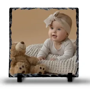 Custom Personalised Photo Slate - Thoughtful Family Gift