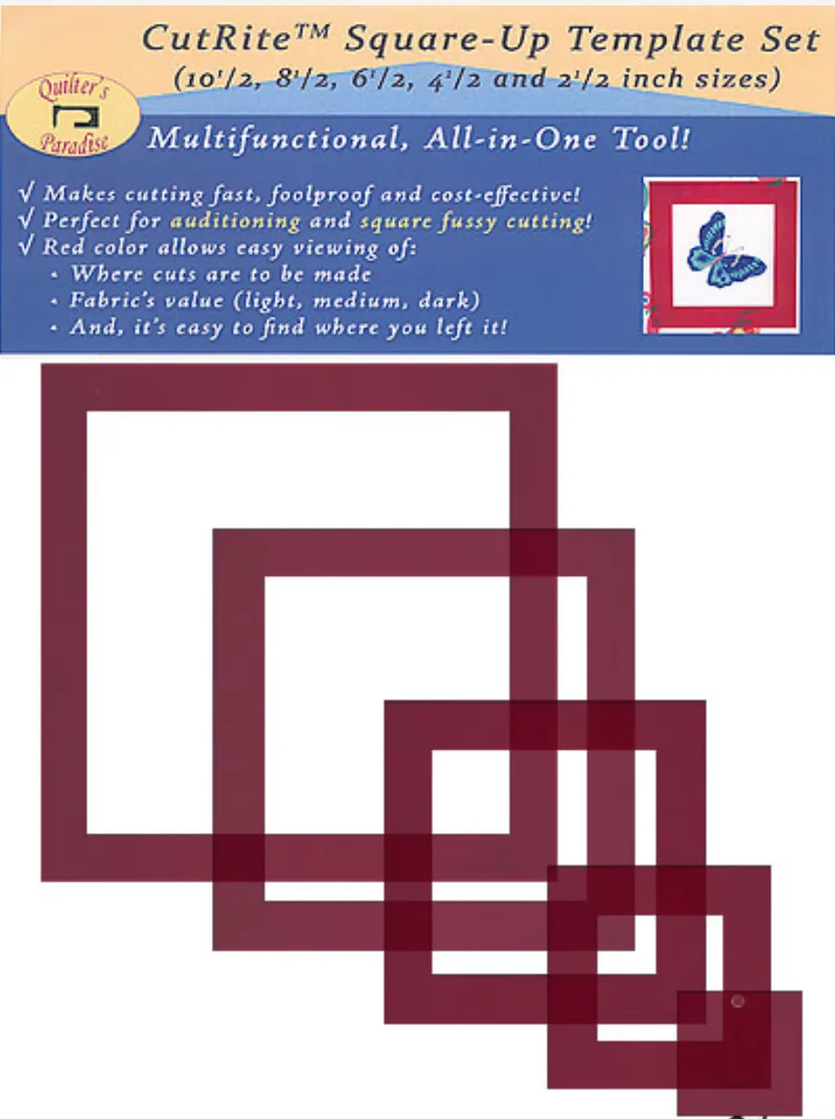 CutRite Square Up Templates Set