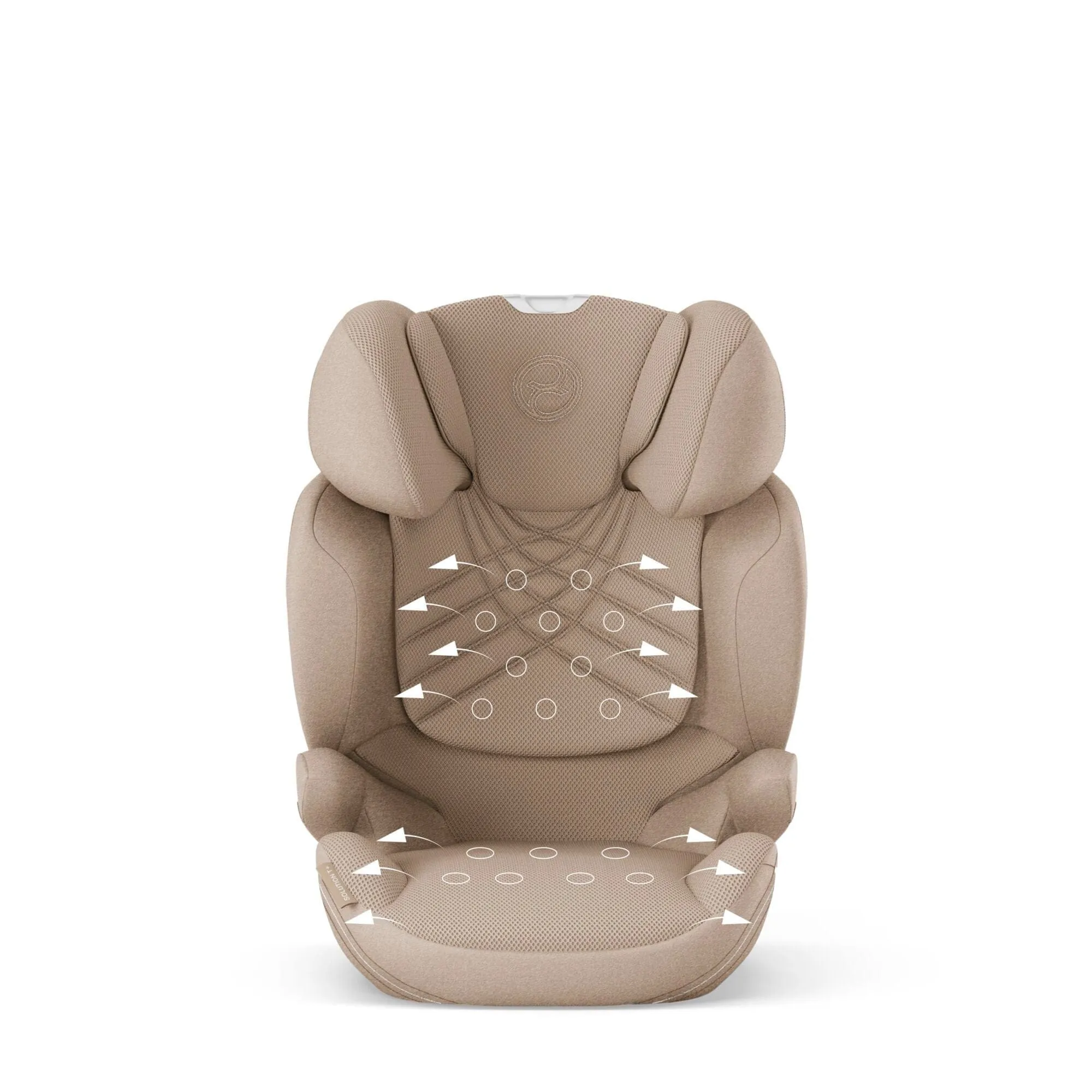 Cybex Solution T High Back Booster │ Cozy Beige  
