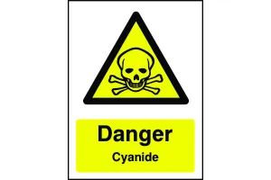 Danger Cyanide Sign