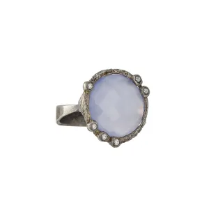 Danielle Welmond - Blue Chalcedony Ring