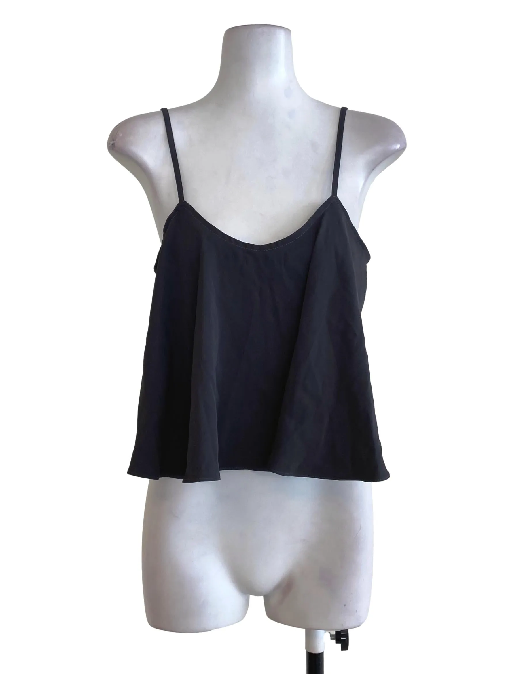 Dark Grey Layered Top
