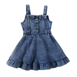 Denim Pocket Dress
