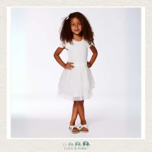 Deux Par Deux Textured Knit Dress - Glitter Hearts Skirt