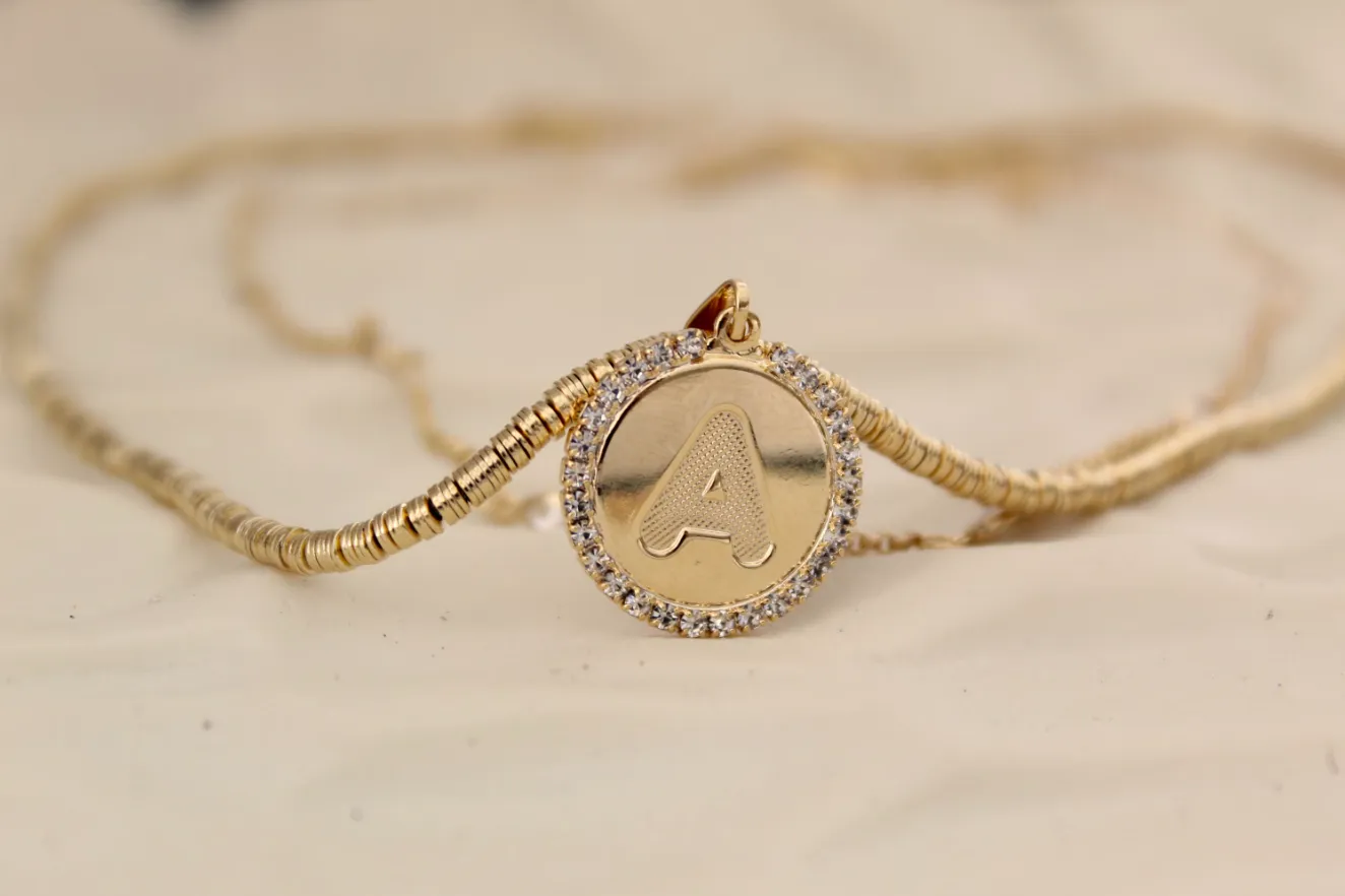 Diamond Initial Necklace