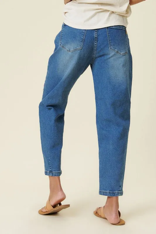 Distressed Slouchy Jeans