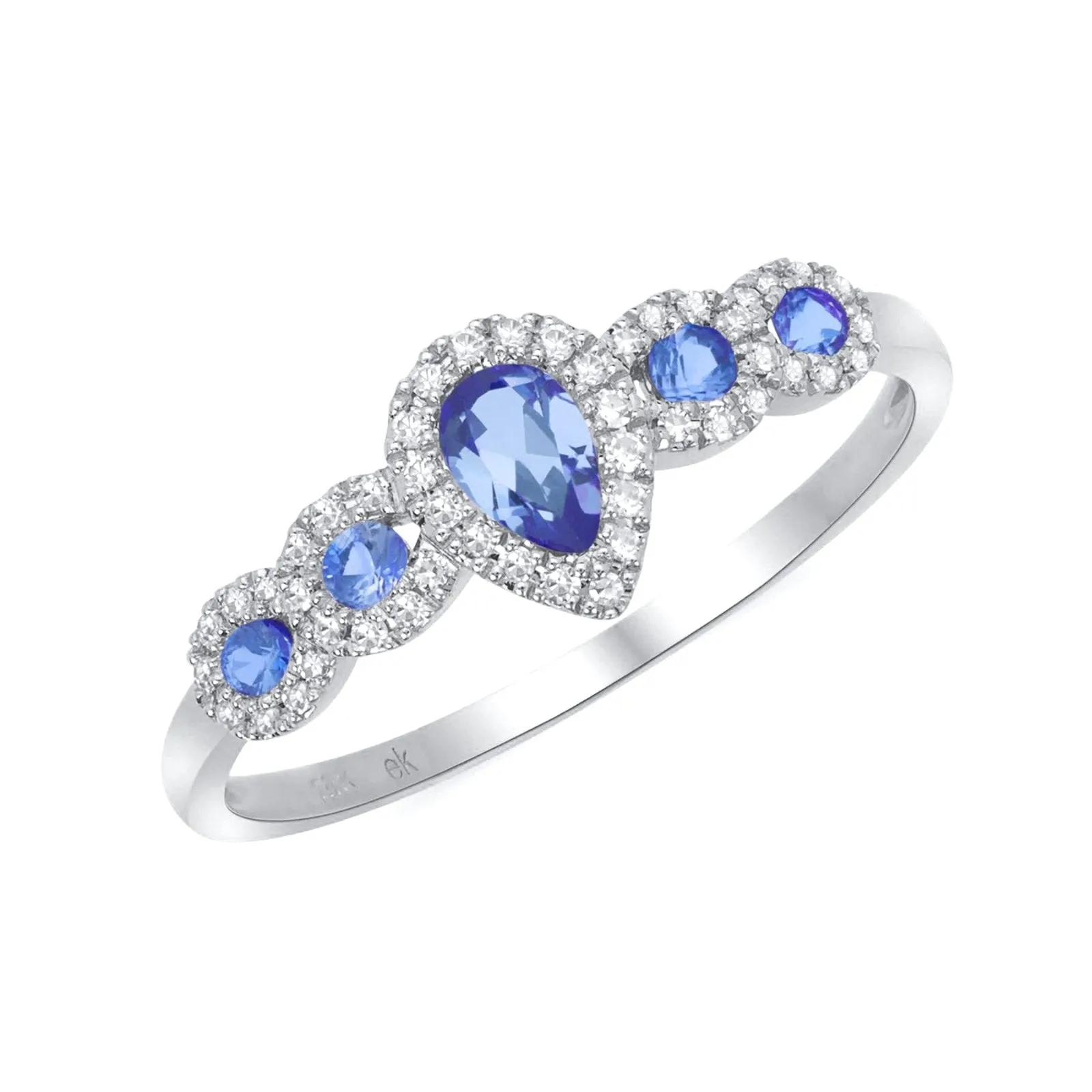Divine Blue Topaz Ring