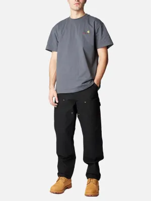 Double Knee Pant - Black Rigid