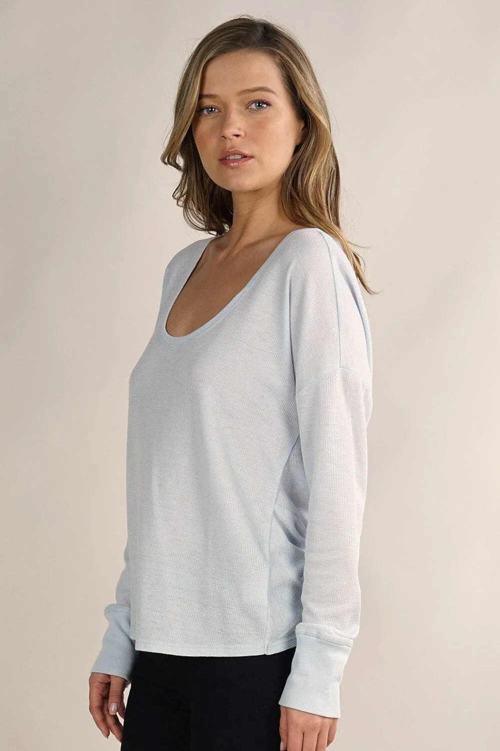 Downward Dog Open Back Thermal Top