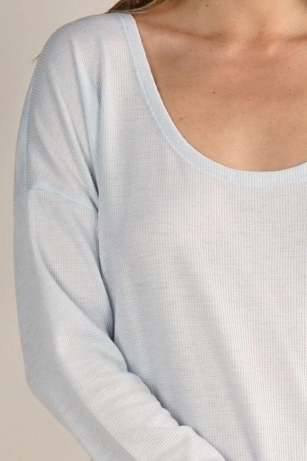 Downward Dog Open Back Thermal Top