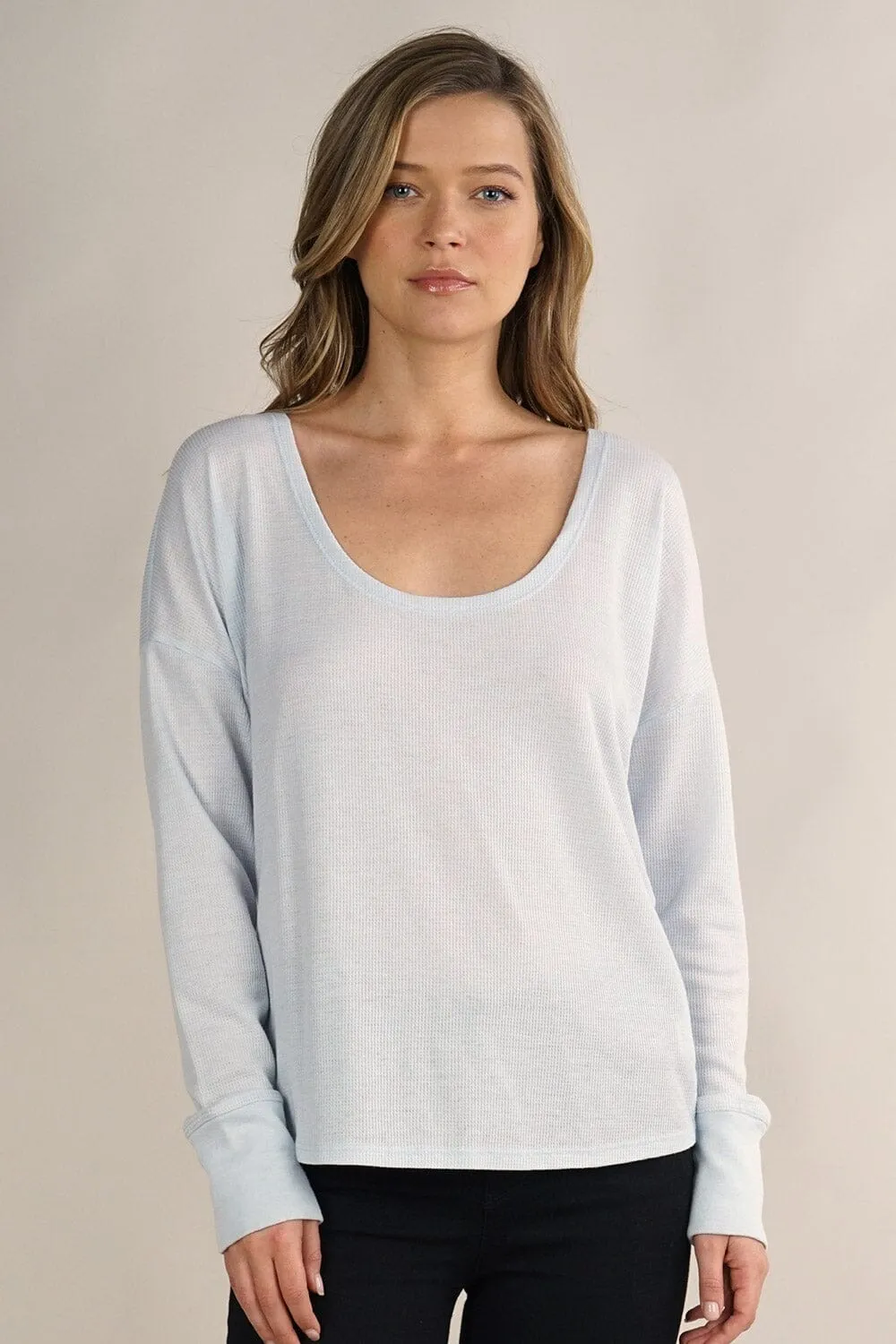 Downward Dog Open Back Thermal Top