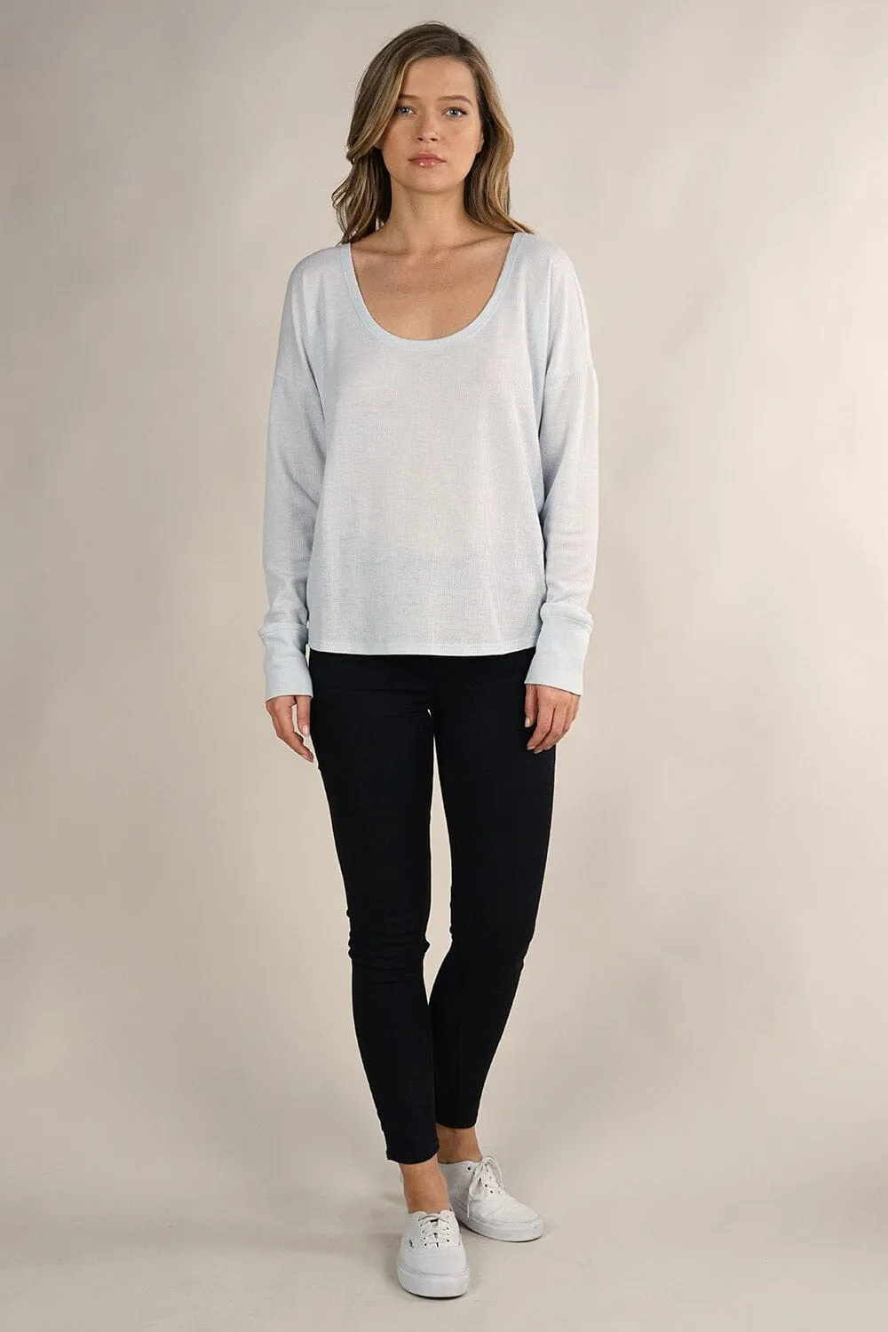 Downward Dog Open Back Thermal Top