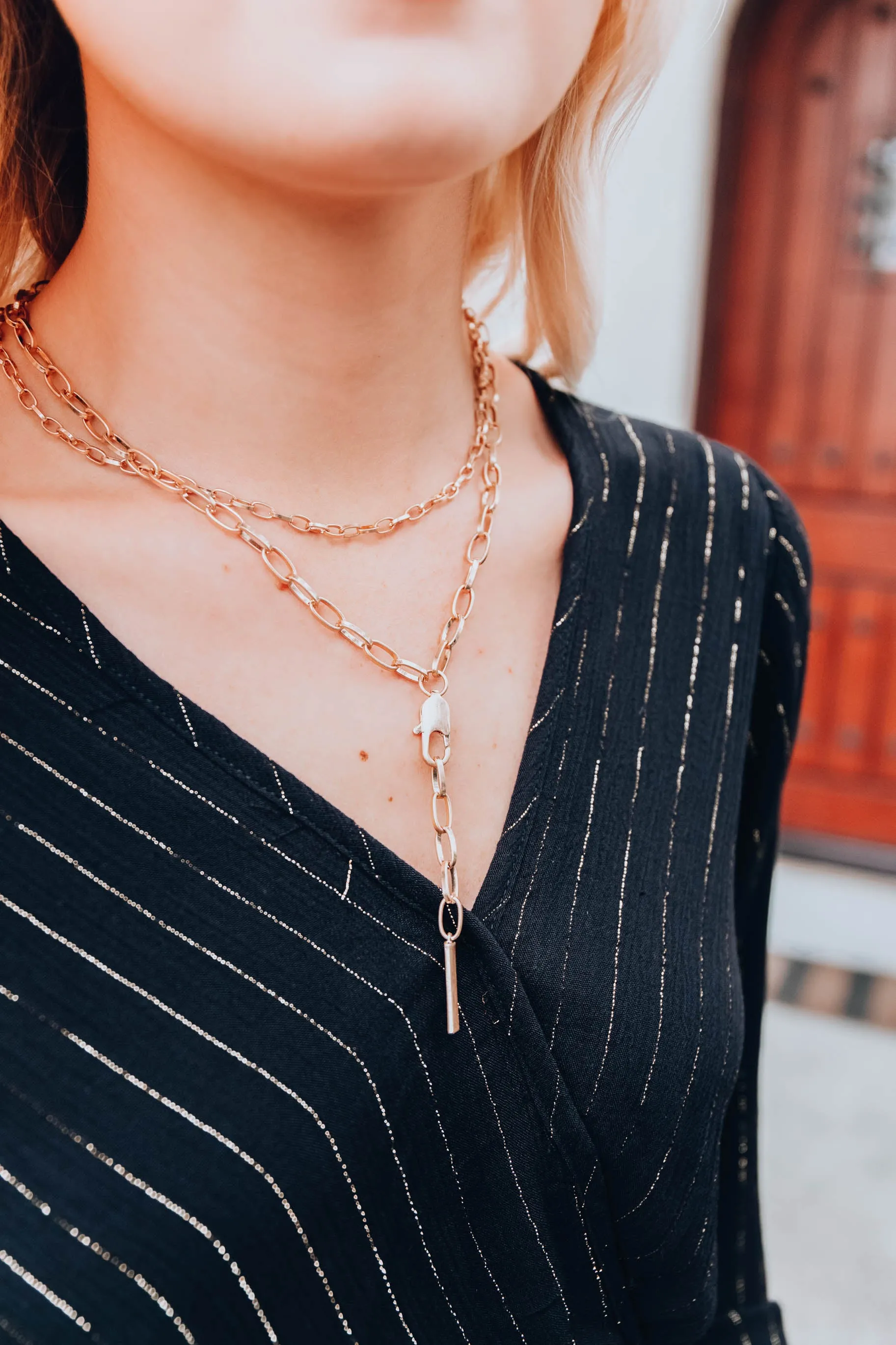 Dream State Layered Necklace - Gold