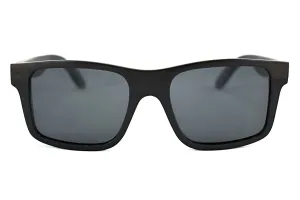 Ebony Wood Sunglasses With Tribal Design - Renegade
