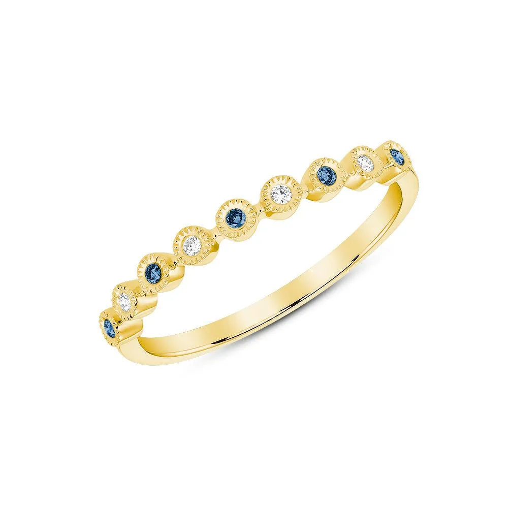 Elate Blue Sapphire Ring