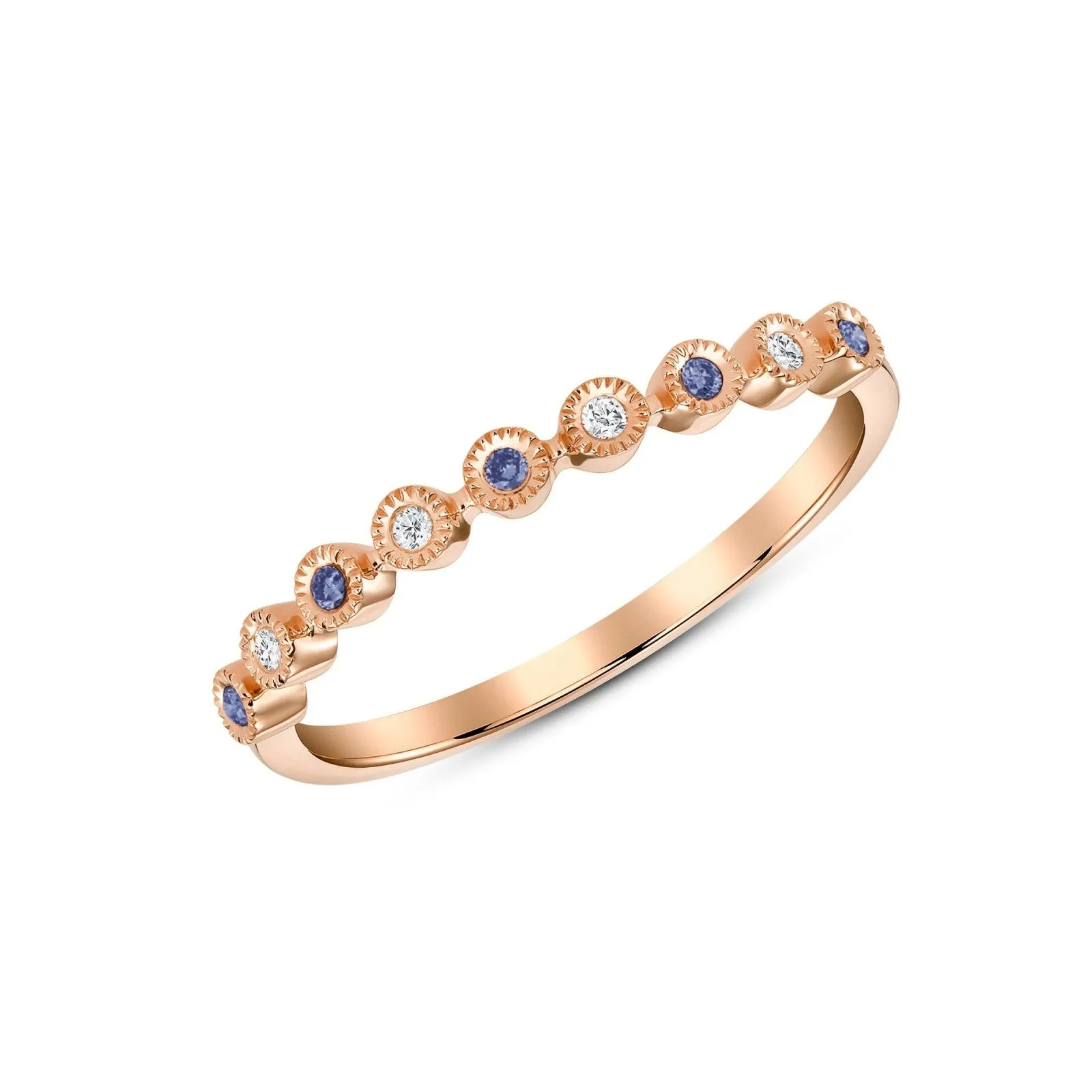 Elate Blue Sapphire Ring