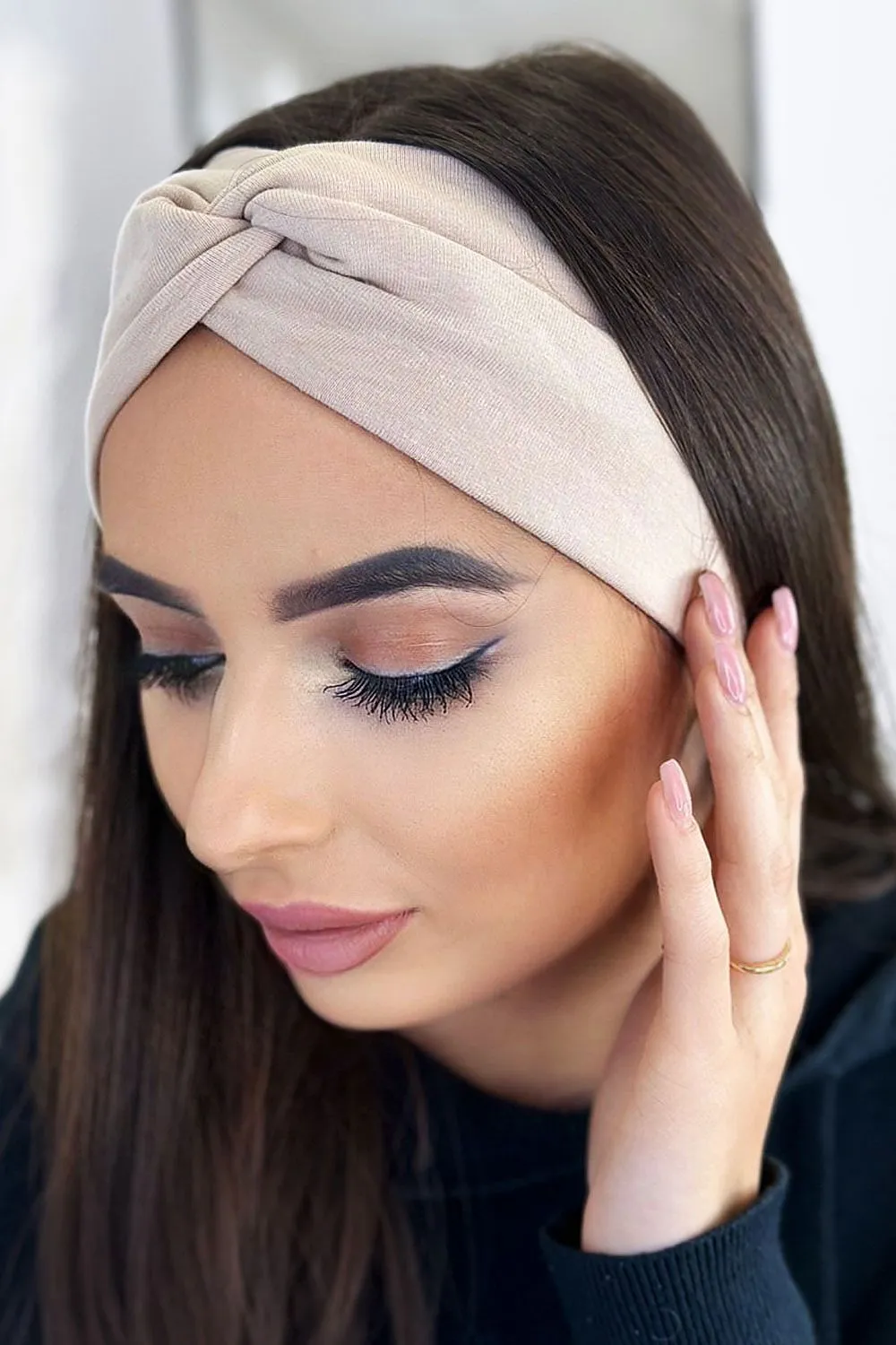 Elegant Knotted Cotton Headband