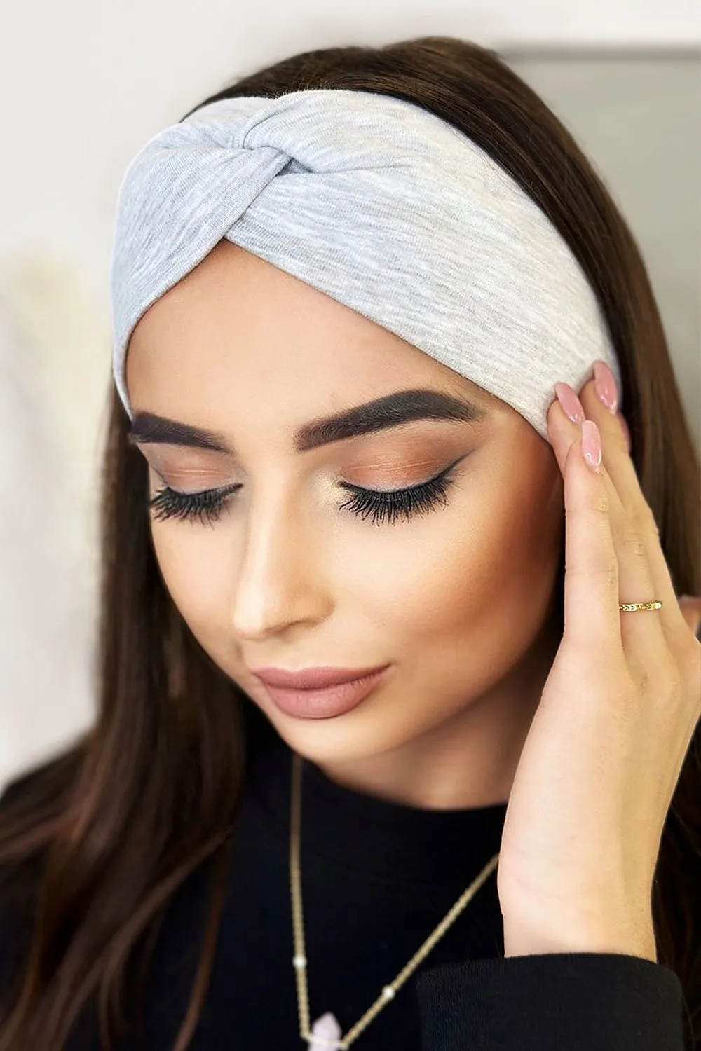 Elegant Knotted Cotton Headband