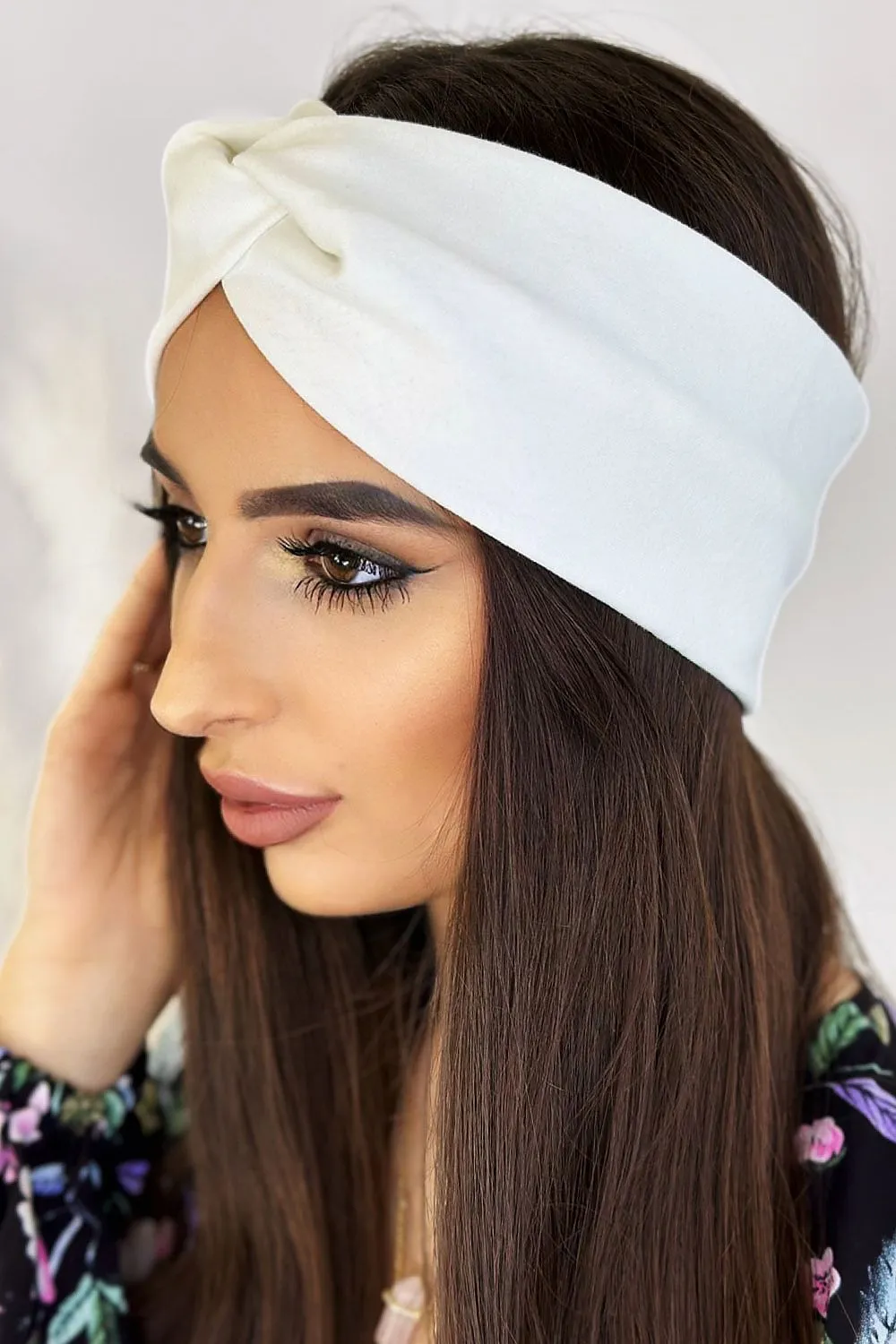 Elegant Knotted Cotton Headband