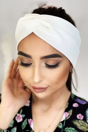 Elegant Knotted Cotton Headband