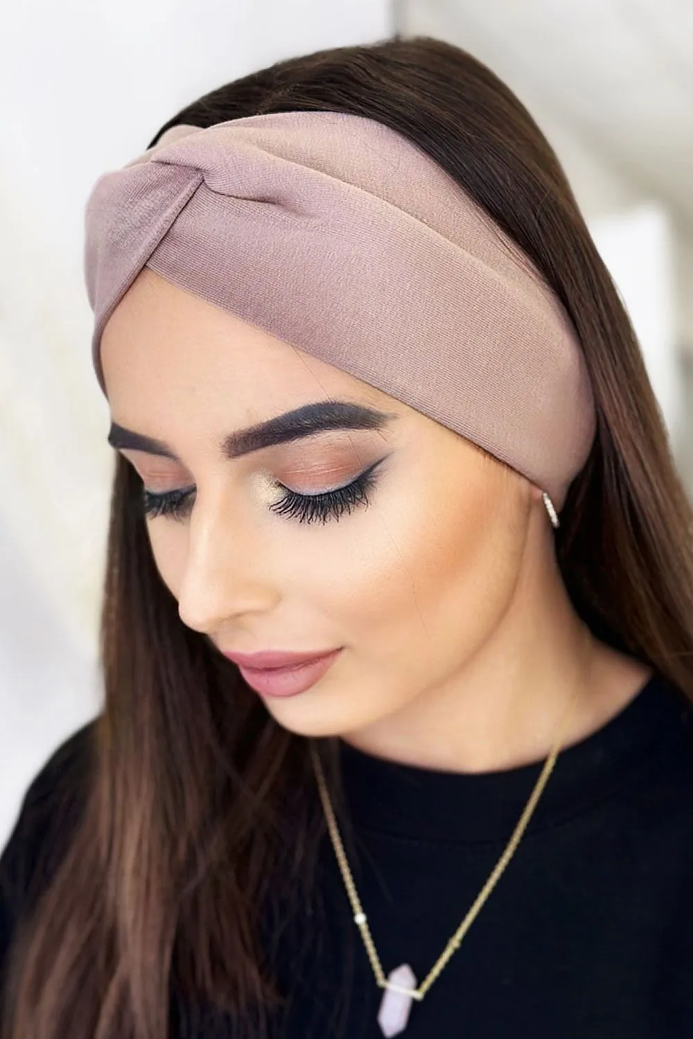 Elegant Knotted Cotton Headband