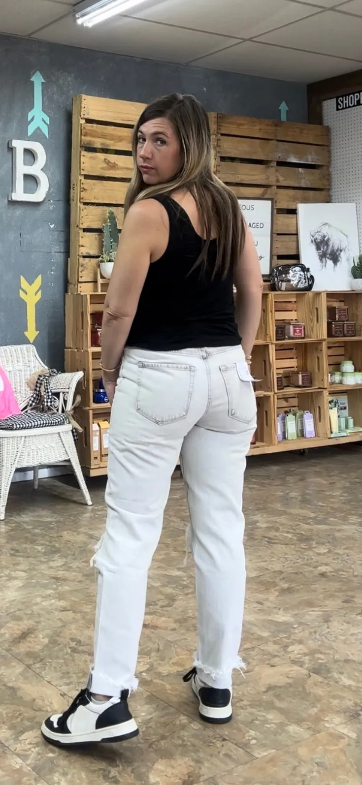 Emma-Message Bottle Vervet Jeans