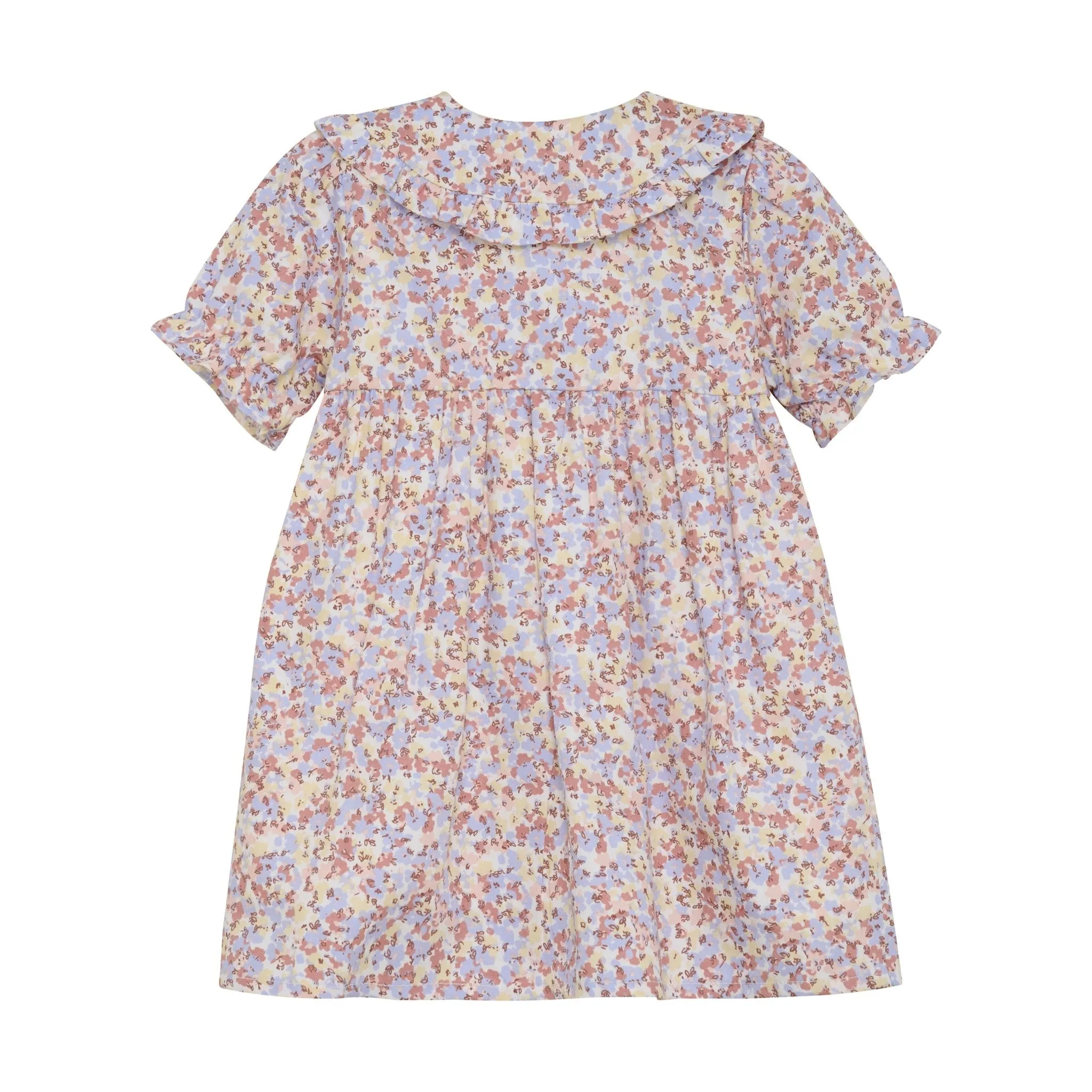 En Fant Dress Woven - Eggnog
