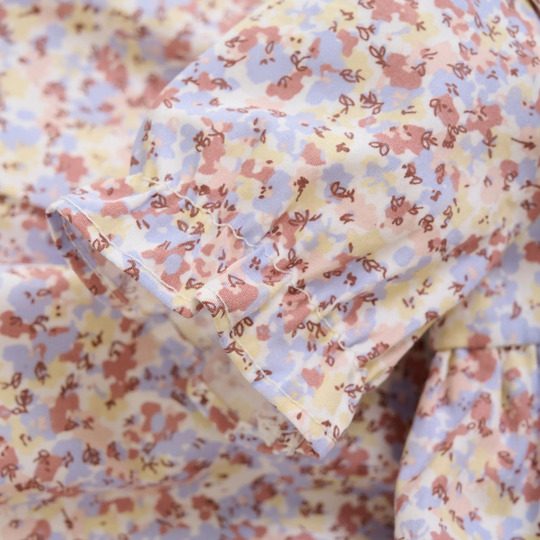 En Fant Dress Woven - Eggnog