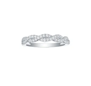 Essentials 0.33ct Twisted Ring <br> R-00261WHT