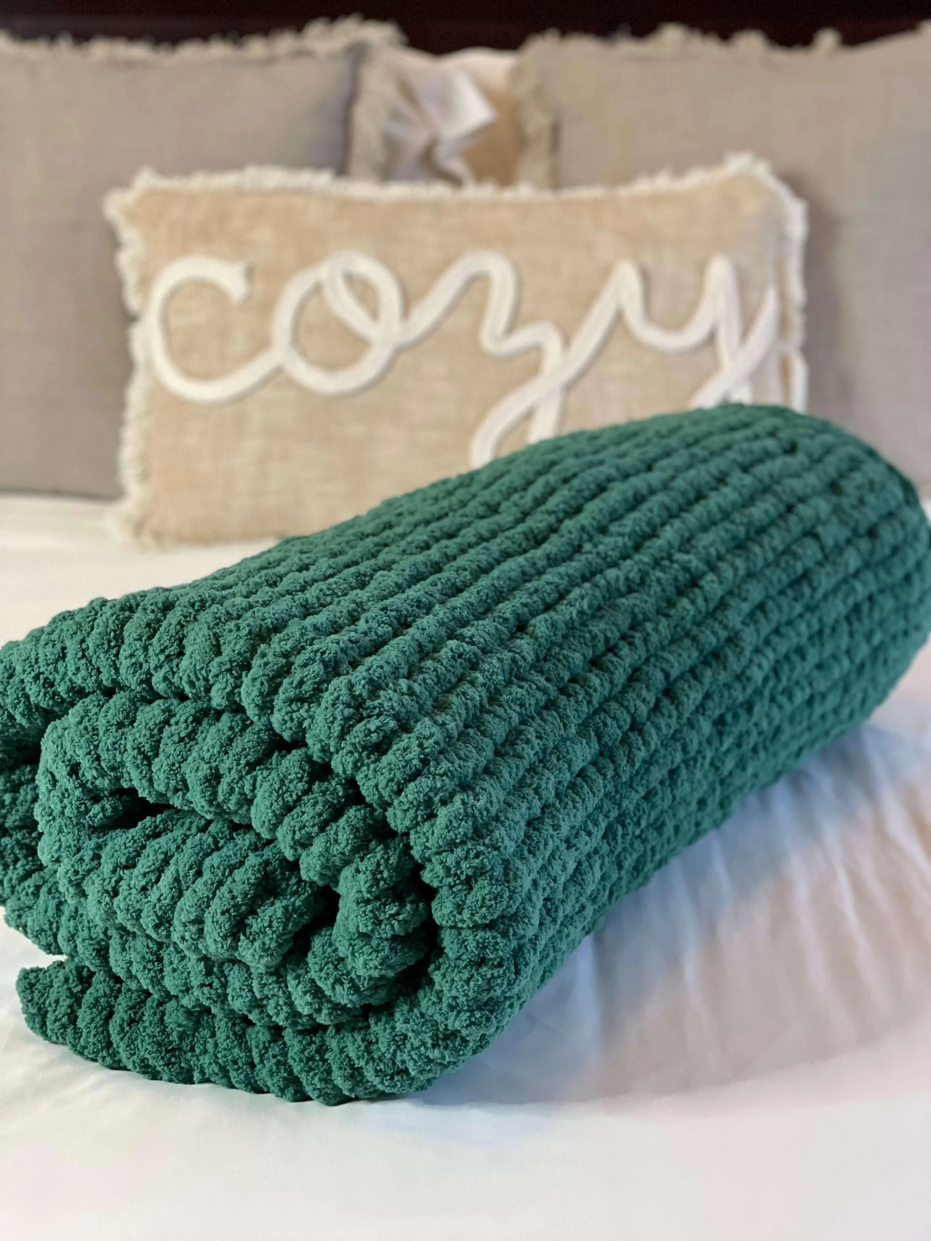 Evergreen Cozy Throw
