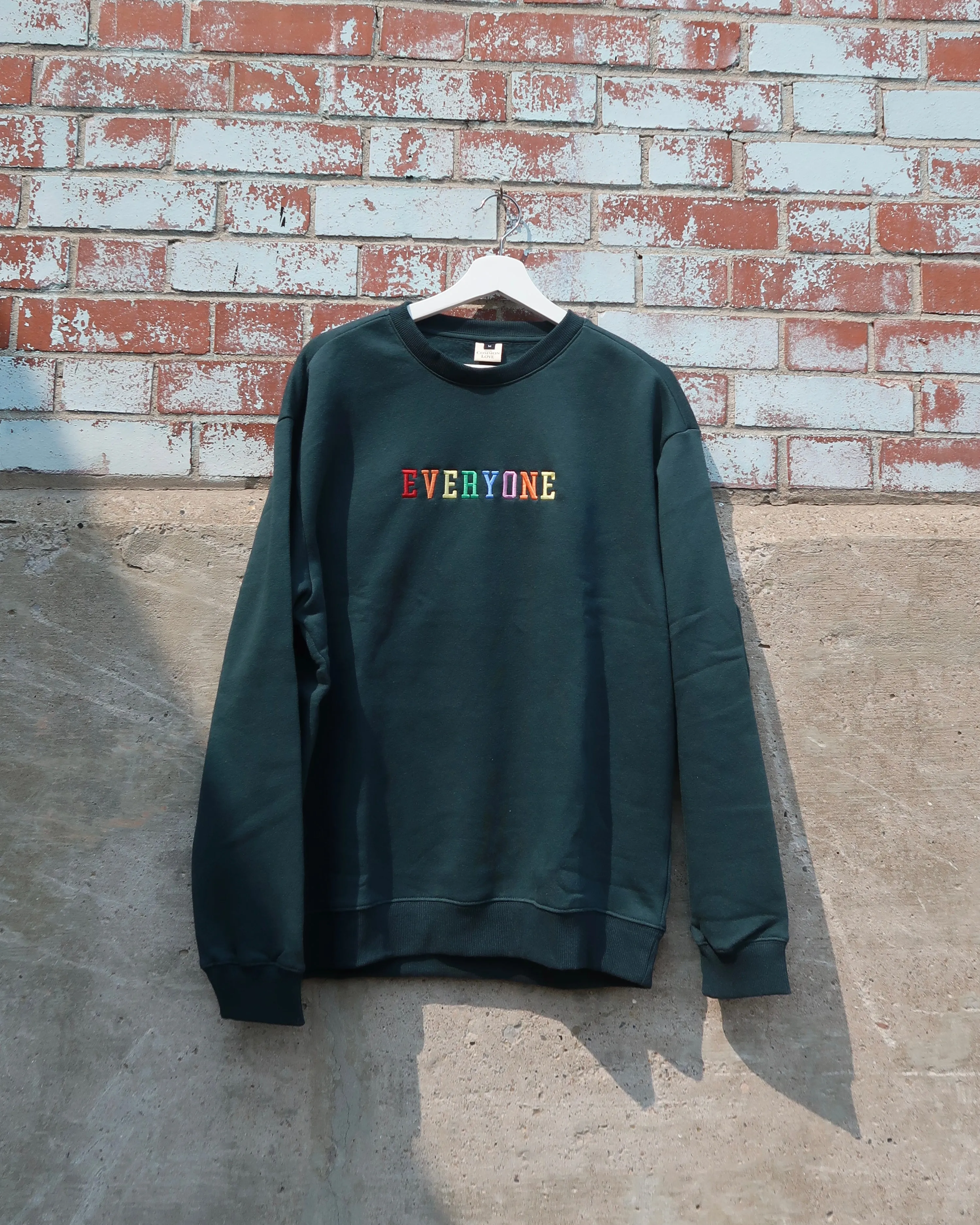 EVERYONE Relaxed Crewneck (DARK GREEN)