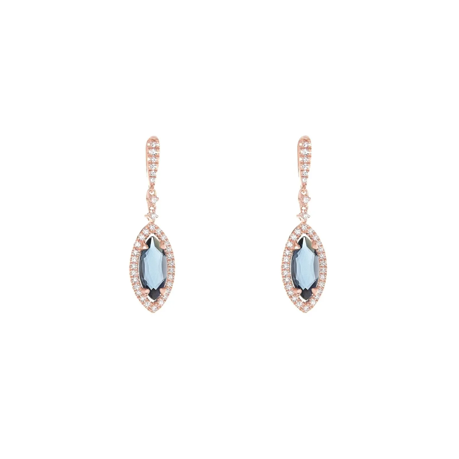 Eyelight London Blue Topaz Earrings