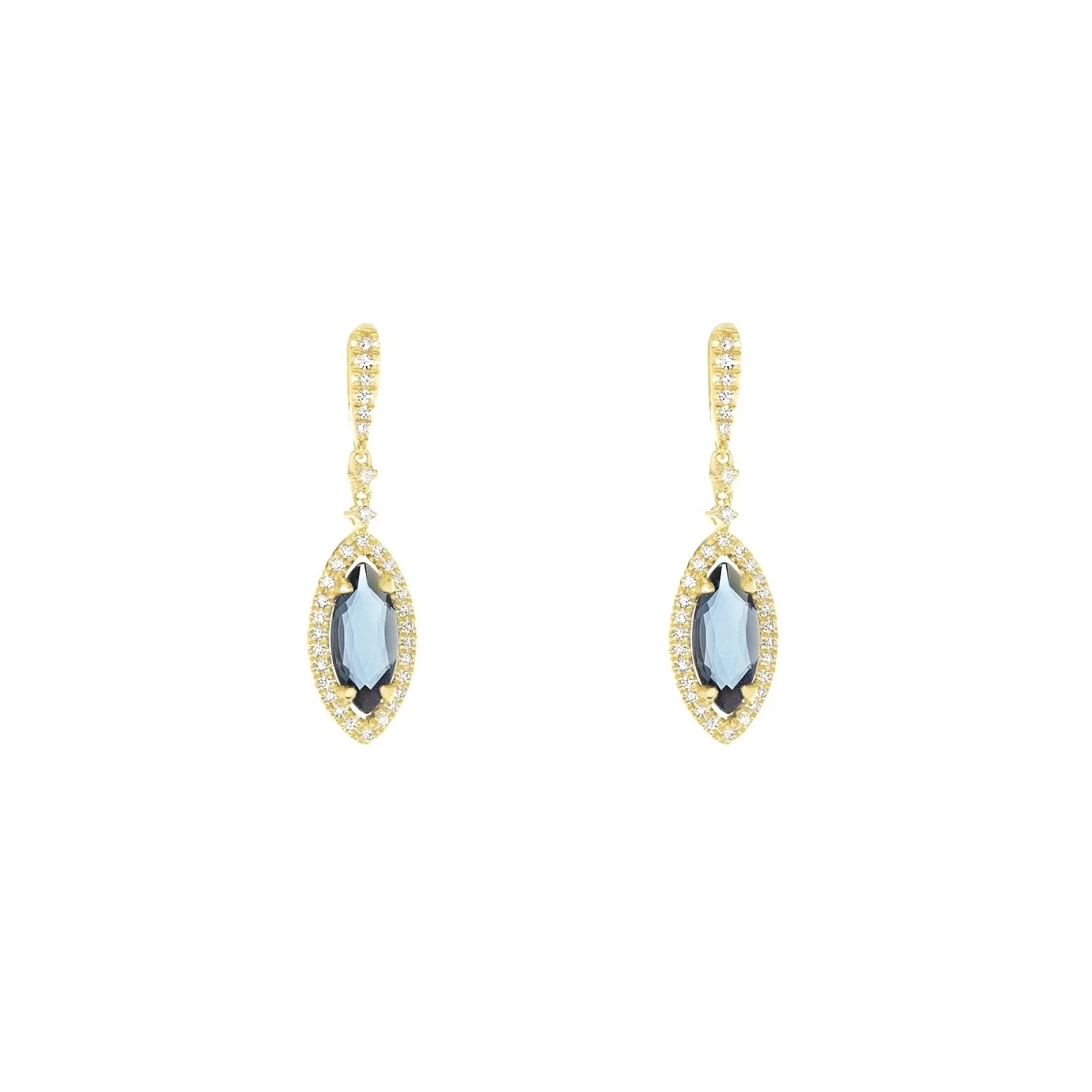 Eyelight London Blue Topaz Earrings