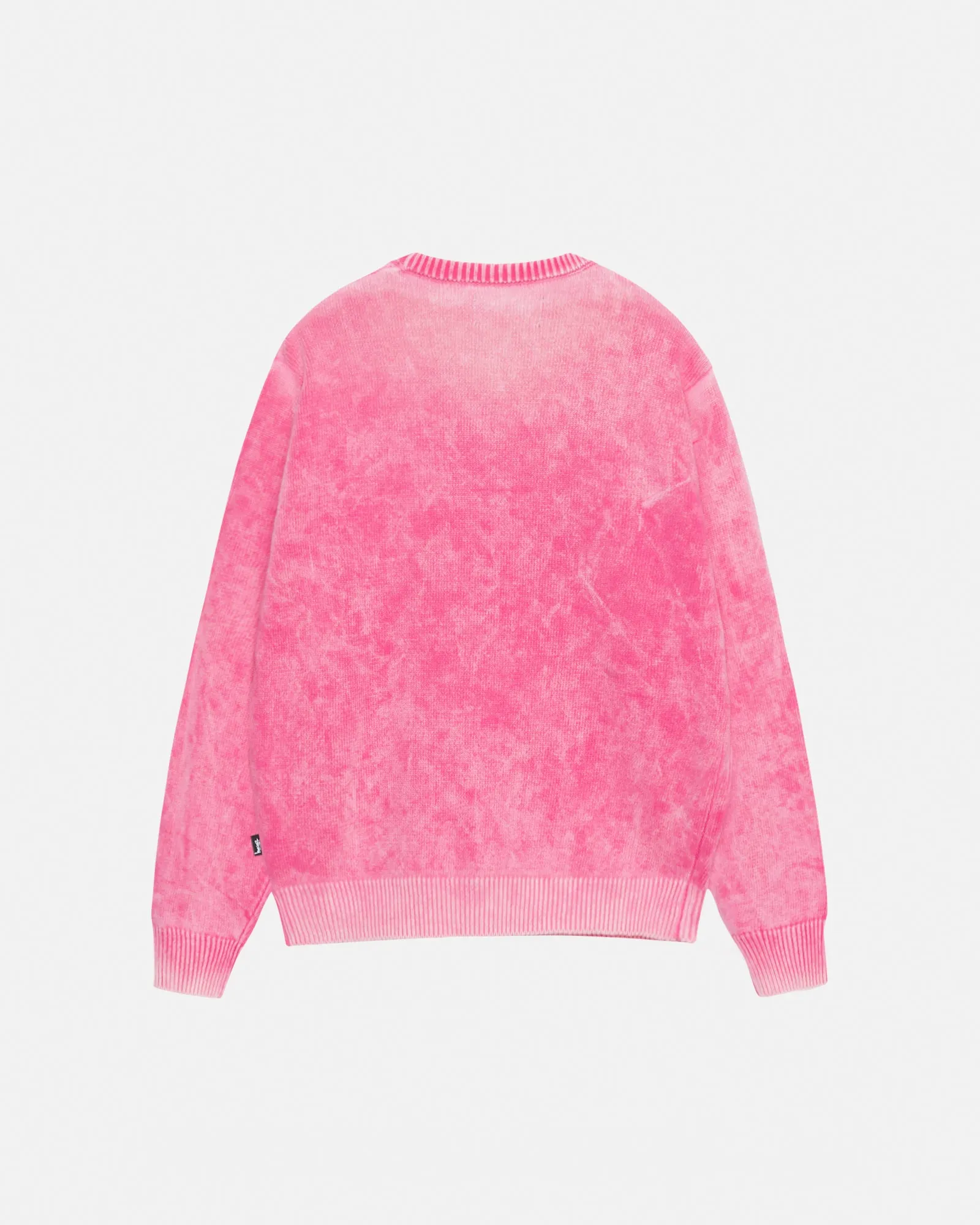 FADED COTTON KNIT CREW