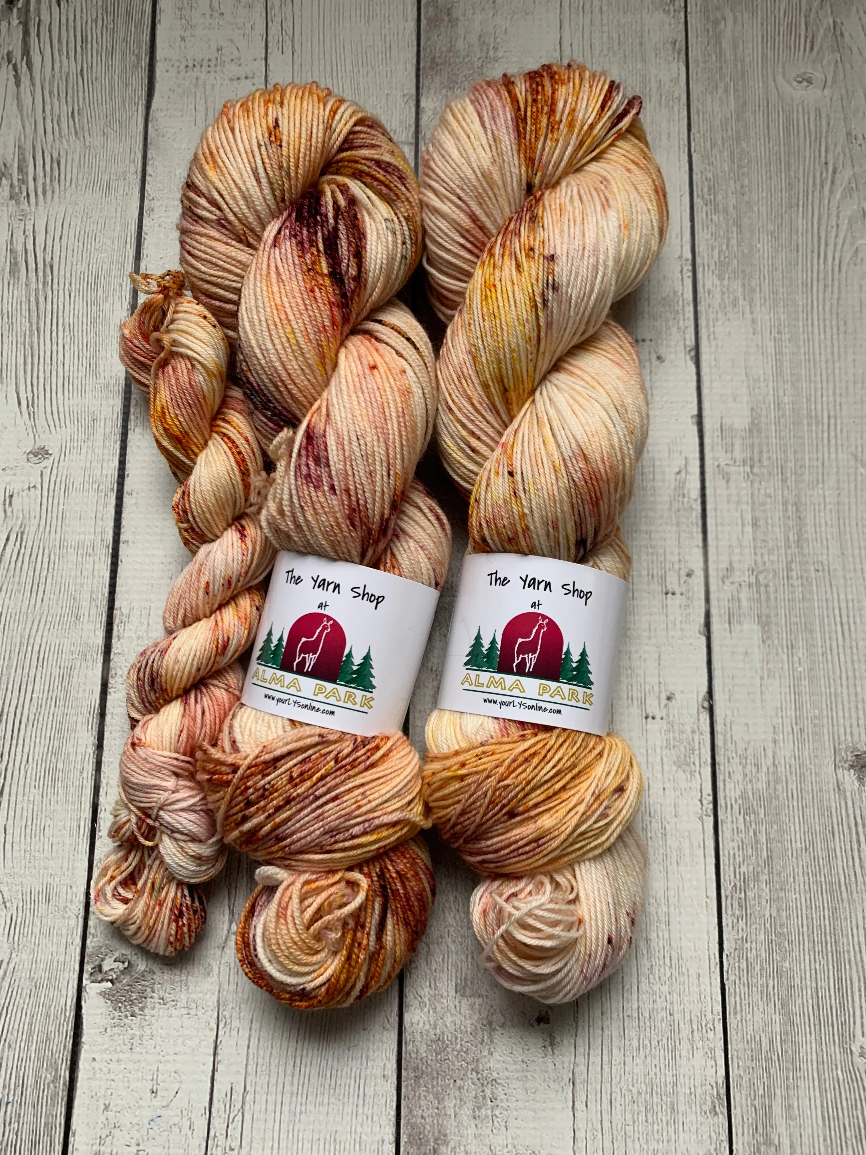 FALLING LEAVES™ -  Hand Painted/Speckled - Multiple Yarn Weights  -  RTS
