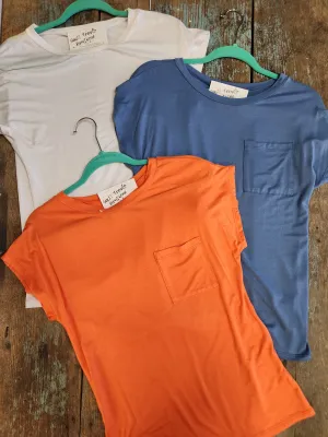 FAVORITE Pocket Tee 3 Colors