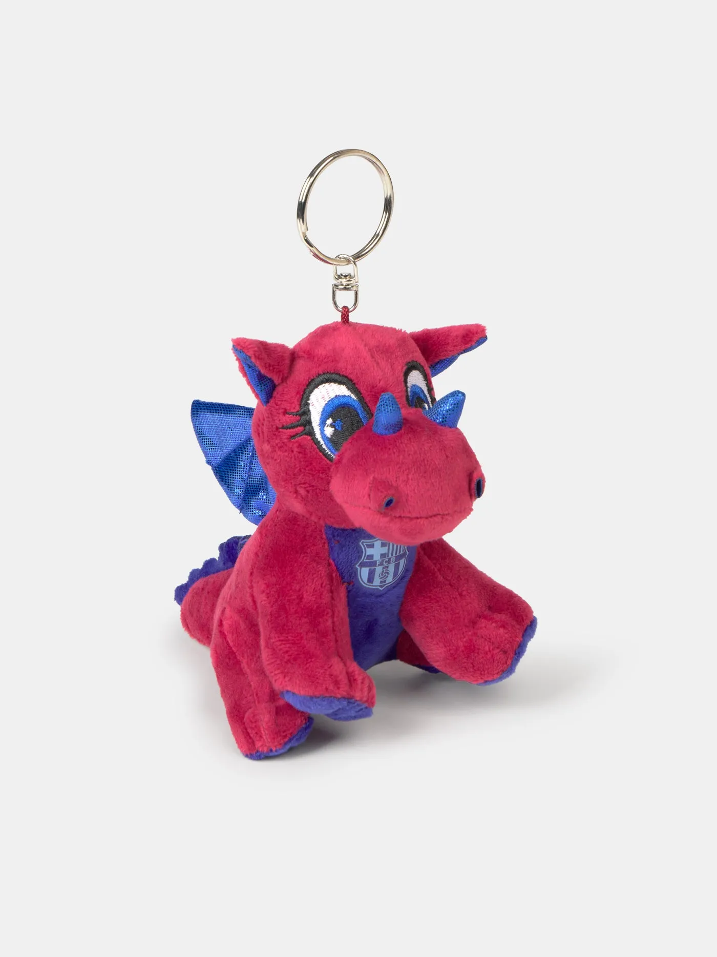 FC Barcelona Dragon Plush Keychain